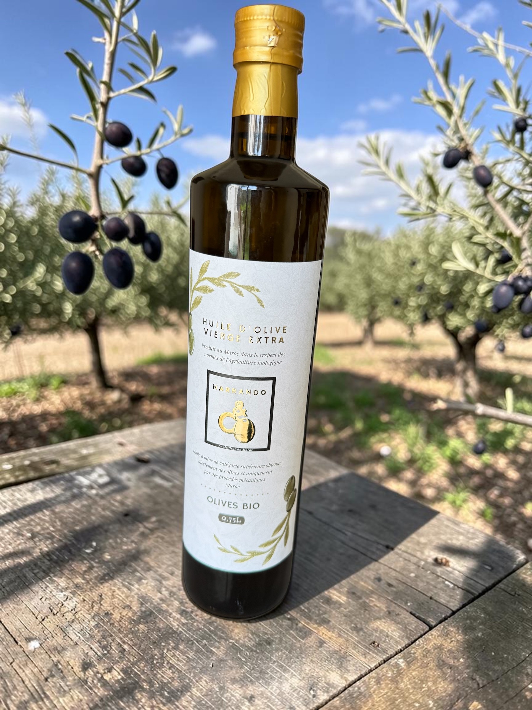 Huile d'Olive Vierge Extra Bio — 750ml